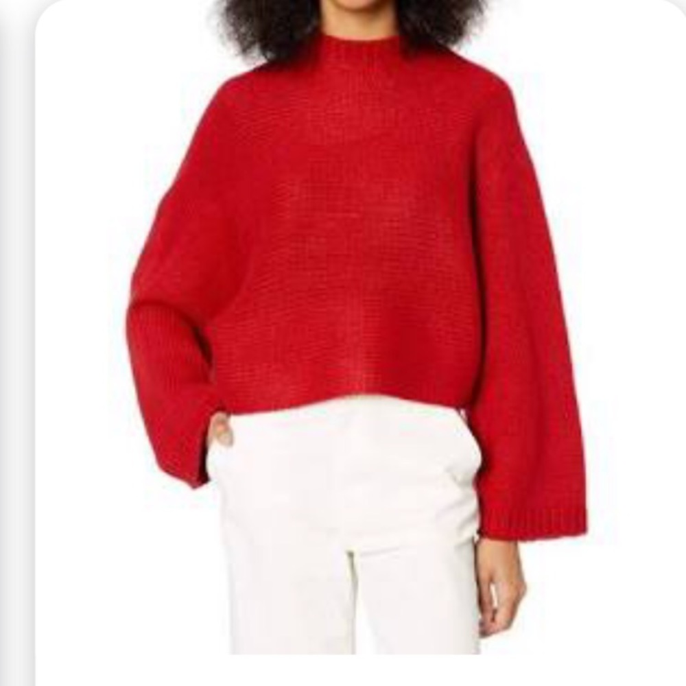 Jack by Bb Dakota chunky red sweater